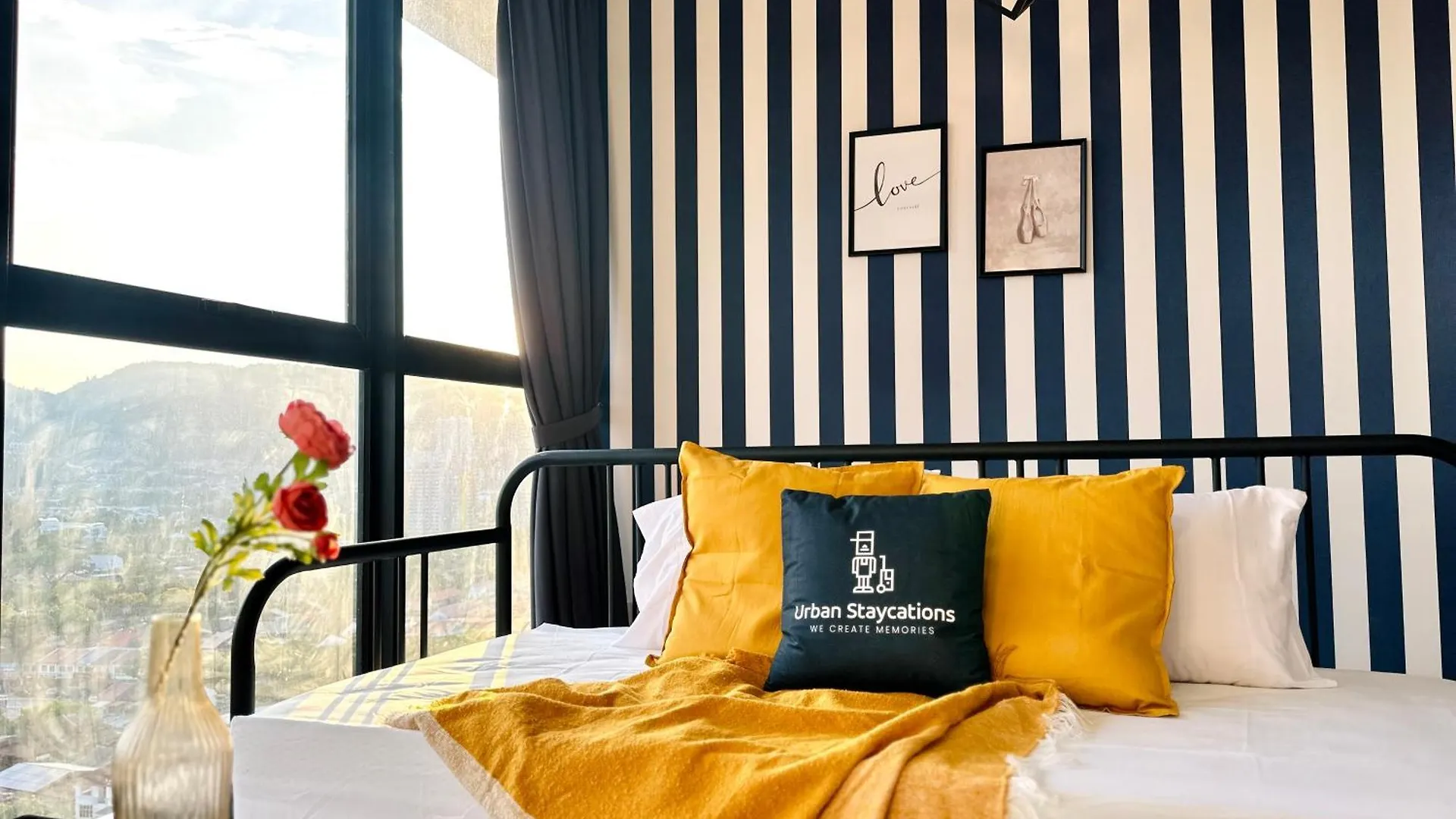 New 2Br Or 3Br Homey Getaway Stay 7 To 10 Pax At Urban Suites, Georgetown By Urban Staycation Lod Jelutong Malaysia