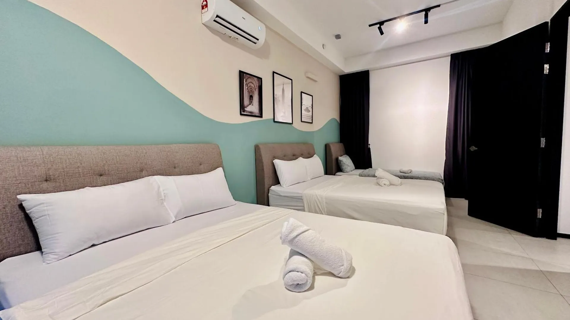 Apartment New 2Br Or 3Br Homey Getaway Stay 7 To 10 Pax At Urban Suites, Georgetown By Urban Staycation Lod Jelutong